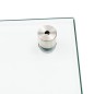 vidaXL Küchenrückwand Transparent 100×60 cm Hartglas vidaXL Küchenrückwand Transparent 100×60 cm Hartglas