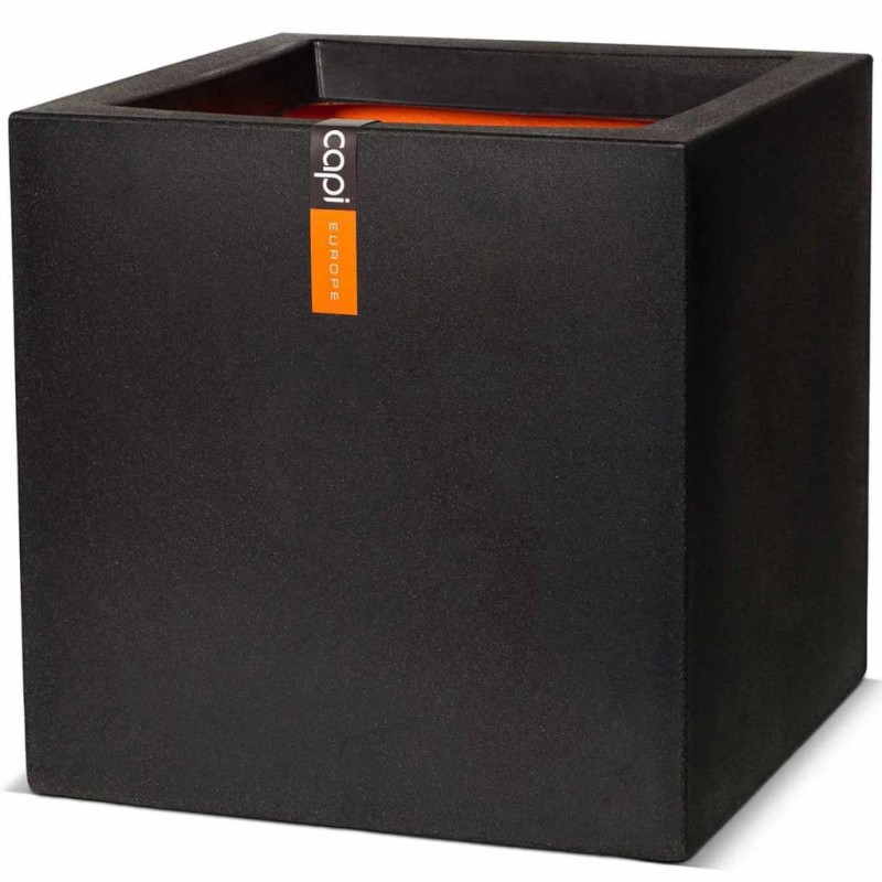 Capi Blumentopf Urban Smooth Quadratisch 50 x 50 x 50cm Schwarz KBL904 Capi Blumentopf Urban Smooth Quadratisch 50 x 50 x 50cm Schwarz KBL904