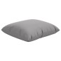 Zierkissen 4 Stk. Grau 40x40 cm Stoff Zierkissen 4 Stk. Grau 40x40 cm Stoff