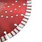 vidaXL Diamant-Trennscheibe mit Turbo und Löchern Stahl 300 mm vidaXL Diamant-Trennscheibe mit Turbo und Löchern Stahl 300 mm
