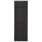vidaXL Teppich Natur Sisal 66x200 cm Schwarz vidaXL Teppich Natur Sisal 66x200 cm Schwarz