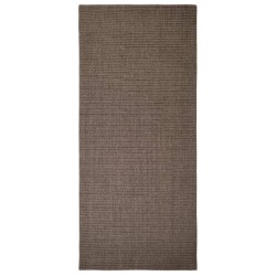 vidaXL Teppich Natur Sisal 66x150 cm Braun