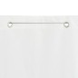 vidaXL Balkon-Sichtschutz Weiß 100x240 cm Oxford-Gewebe vidaXL Balkon-Sichtschutz Weiß 100x240 cm Oxford-Gewebe