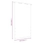 vidaXL Balkon-Sichtschutz Schwarz 120x240 cm Oxford-Gewebe vidaXL Balkon-Sichtschutz Schwarz 120x240 cm Oxford-Gewebe