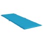 Sonnenliegen-Auflage Blau 186x58x3 cm Oxford-Gewebe