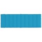 Sonnenliegen-Auflage Blau 186x58x3 cm Oxford-Gewebe