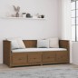 vidaXL Tagesbett Honigbraun 80x200 cm Massivholz Kiefer vidaXL Tagesbett Honigbraun 80x200 cm Massivholz Kiefer