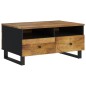 vidaXL Couchtisch 80x54x40 cm Massivholz Mango & Holzwerkstoff vidaXL Couchtisch 80x54x40 cm Massivholz Mango & Holzwerkstoff