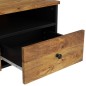 vidaXL Couchtisch 80x54x40 cm Massivholz Mango & Holzwerkstoff vidaXL Couchtisch 80x54x40 cm Massivholz Mango & Holzwerkstoff