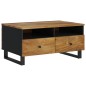 vidaXL Couchtisch 80x54x40 cm Massivholz Mango & Holzwerkstoff vidaXL Couchtisch 80x54x40 cm Massivholz Mango & Holzwerkstoff