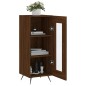 vidaXL Sideboard Braun Eichen-Optik 34,5x34x90 cm Holzwerkstoff vidaXL Sideboard Braun Eichen-Optik 34,5x34x90 cm Holzwerkstoff