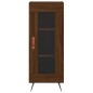 vidaXL Sideboard Braun Eichen-Optik 34,5x34x90 cm Holzwerkstoff vidaXL Sideboard Braun Eichen-Optik 34,5x34x90 cm Holzwerkstoff
