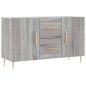 vidaXL Sideboard Grau Sonoma 100x36x60 cm Holzwerkstoff vidaXL Sideboard Grau Sonoma 100x36x60 cm Holzwerkstoff