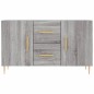 vidaXL Sideboard Grau Sonoma 100x36x60 cm Holzwerkstoff vidaXL Sideboard Grau Sonoma 100x36x60 cm Holzwerkstoff