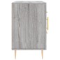 vidaXL Sideboard Grau Sonoma 100x36x60 cm Holzwerkstoff vidaXL Sideboard Grau Sonoma 100x36x60 cm Holzwerkstoff