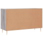 vidaXL Sideboard Grau Sonoma 100x36x60 cm Holzwerkstoff vidaXL Sideboard Grau Sonoma 100x36x60 cm Holzwerkstoff