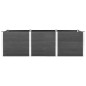 vidaXL Garten-Hochbeet Grau 300x50x91 cm WPC vidaXL Garten-Hochbeet Grau 300x50x91 cm WPC