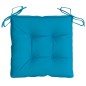 vidaXL Stuhlkissen 6 Stk. Hellblau 40x40x7 cm Oxford-Gewebe vidaXL Stuhlkissen 6 Stk. Hellblau 40x40x7 cm Oxford-Gewebe