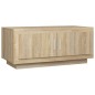 vidaXL Couchtisch Sonoma-Eiche 102x50x45 cm Holzwerkstoff vidaXL Couchtisch Sonoma-Eiche 102x50x45 cm Holzwerkstoff