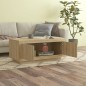 vidaXL Couchtisch Sonoma-Eiche 102x50x45 cm Holzwerkstoff vidaXL Couchtisch Sonoma-Eiche 102x50x45 cm Holzwerkstoff