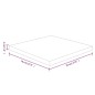 vidaXL Tischplatte Quadratisch Hellbraun 70x70x4cm Behandelte Eiche vidaXL Tischplatte Quadratisch Hellbraun 70x70x4cm Behandelte Eiche
