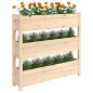 vidaXL Pflanzkübel 112x25x104,5 cm Massivholz Kiefer vidaXL Pflanzkübel 112x25x104,5 cm Massivholz Kiefer