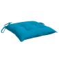 Stuhlkissen 2 Stk. Hellblau 40x40x7 cm Oxford-Gewebe Stuhlkissen 2 Stk. Hellblau 40x40x7 cm Oxford-Gewebe