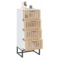 vidaXL Highboard Weiß 40x30x95 cm Holzwerkstoff vidaXL Highboard Weiß 40x30x95 cm Holzwerkstoff