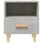 vidaXL Nachttisch Betongrau 40x35x47 cm vidaXL Nachttisch Betongrau 40x35x47 cm