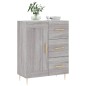 vidaXL Sideboard Grau Sonoma 69,5x34x90 cm Holzwerkstoff vidaXL Sideboard Grau Sonoma 69,5x34x90 cm Holzwerkstoff