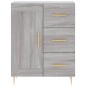 vidaXL Sideboard Grau Sonoma 69,5x34x90 cm Holzwerkstoff vidaXL Sideboard Grau Sonoma 69,5x34x90 cm Holzwerkstoff
