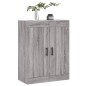 vidaXL Wandschrank Grau Sonoma 69,5x34x90 cm Holzwerkstoff vidaXL Wandschrank Grau Sonoma 69,5x34x90 cm Holzwerkstoff