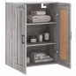 vidaXL Wandschrank Grau Sonoma 69,5x34x90 cm Holzwerkstoff vidaXL Wandschrank Grau Sonoma 69,5x34x90 cm Holzwerkstoff