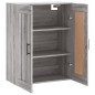 vidaXL Wandschrank Grau Sonoma 69,5x34x90 cm Holzwerkstoff vidaXL Wandschrank Grau Sonoma 69,5x34x90 cm Holzwerkstoff