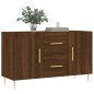 vidaXL Sideboard Braun Eichen-Optik 100x36x60 cm Holzwerkstoff vidaXL Sideboard Braun Eichen-Optik 100x36x60 cm Holzwerkstoff