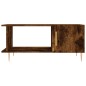 vidaXL Couchtisch Räuchereiche 90x50x40 cm Holzwerkstoff vidaXL Couchtisch Räuchereiche 90x50x40 cm Holzwerkstoff