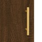 vidaXL Couchtisch Räuchereiche 90x50x40 cm Holzwerkstoff vidaXL Couchtisch Räuchereiche 90x50x40 cm Holzwerkstoff