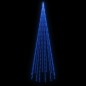 vidaXL LED-Weihnachtsbaum für Fahnenmast Blau 732 LEDs 500 cm vidaXL LED-Weihnachtsbaum für Fahnenmast Blau 732 LEDs 500 cm