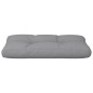 Palettenkissen Grau 80x40x12 cm Stoff Palettenkissen Grau 80x40x12 cm Stoff