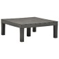vidaXL Gartentisch Anthrazit 78×78×31 cm Kunststoff vidaXL Gartentisch Anthrazit 78×78×31 cm Kunststoff