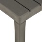 vidaXL Gartentisch Anthrazit 78×78×31 cm Kunststoff vidaXL Gartentisch Anthrazit 78×78×31 cm Kunststoff