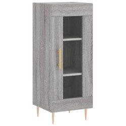 vidaXL Sideboard Grau Sonoma 34,5x34x90 cm Holzwerkstoff
