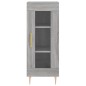 vidaXL Sideboard Grau Sonoma 34,5x34x90 cm Holzwerkstoff vidaXL Sideboard Grau Sonoma 34,5x34x90 cm Holzwerkstoff