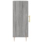 vidaXL Sideboard Grau Sonoma 34,5x34x90 cm Holzwerkstoff vidaXL Sideboard Grau Sonoma 34,5x34x90 cm Holzwerkstoff