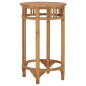 vidaXL Bartisch Ø 60 cm Massivholz Teak vidaXL Bartisch Ø 60 cm Massivholz Teak