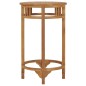 vidaXL Bartisch Ø 60 cm Massivholz Teak vidaXL Bartisch Ø 60 cm Massivholz Teak