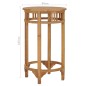 vidaXL Bartisch Ø 60 cm Massivholz Teak vidaXL Bartisch Ø 60 cm Massivholz Teak