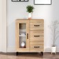 vidaXL Sideboard Sonoma-Eiche 69,5x34x90 cm Holzwerkstoff vidaXL Sideboard Sonoma-Eiche 69,5x34x90 cm Holzwerkstoff