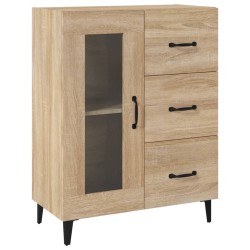vidaXL Sideboard Sonoma-Eiche 69,5x34x90 cm Holzwerkstoff