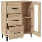 vidaXL Sideboard Sonoma-Eiche 69,5x34x90 cm Holzwerkstoff vidaXL Sideboard Sonoma-Eiche 69,5x34x90 cm Holzwerkstoff
